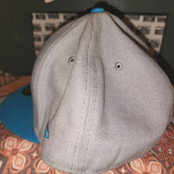 🤜 Los Angeles Dodgers Grey with Light Blue New Era 59Fifty Cap, 7 3/8" 🤛 - Picture 4 of 6